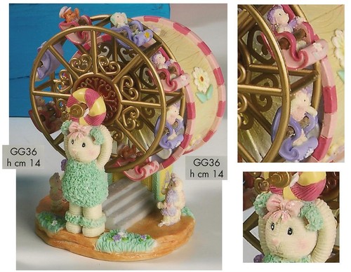 Carrousel musical avec - carrousel, oursons