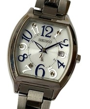 "Occasion" SEIKO LUKIA SSVW213 cadran blanc Radio Wave Control Solar