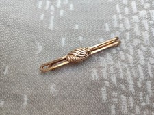 Superbe pince à cravate or