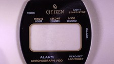CADRAN MONTRE CITIZEN ALARM
