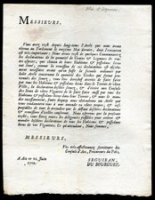 document ancien Aix en