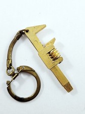 PORTE-CLES - OUTILLAGE - PIED à COULISSE Métal Fonctionnel GARAGE Vintage 1960s