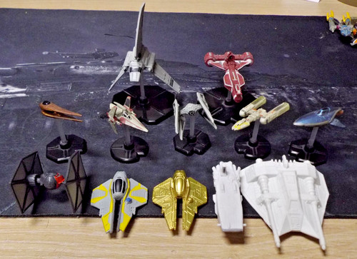 Lot vaisseaux star wars - ,