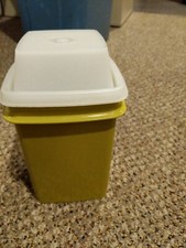 Vintage Olive Green Tupperware