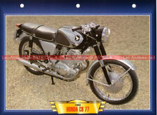 HONDA CB 77 305 Super Hawk CB77 1963 (1963-1967) : Fiche Moto #000924