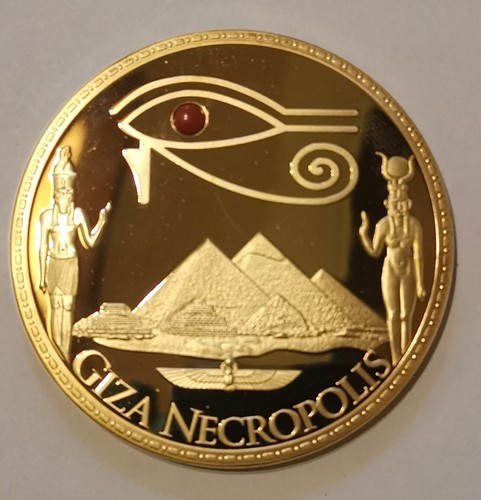 Médaille nécropole gizeh - de,