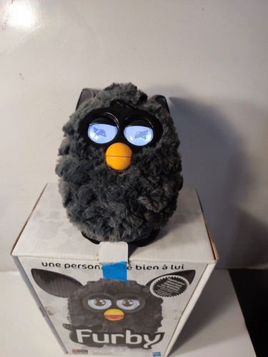 Jouet interactif furby black - jouet,