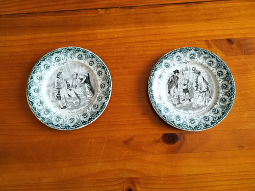 Assiette parlante proverbes - parlante,