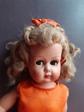 Vintage poupée BONOMI  en rhodoïd de 43 cm  Excellent état