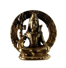 Figurine Shiva Nataraj -  Amulette Thaïlande - Dieu Hindou Inde # 7942  C91