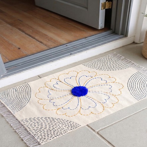 Tapis rectangulaire boho - rectangulaire,