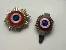 lot 2 insignes RF conseil