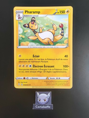 Carte pokémon pharamp - pharamp, 056/203