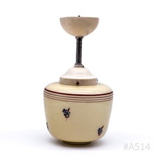 Art Déco Plafonnier en Verre