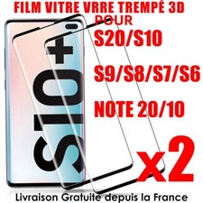 FILM PROTECTION VERRE TREMPE pour Samsung S22 S21 S20 S10 S9 8 Note 20 total 3D