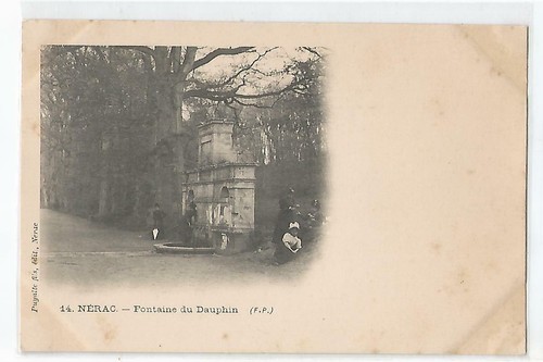 Nerac fontaine du dauphin - 47,