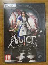 Jeu Vidéo Alice Madness Returns Français DVD Ordinateur PC Windows 7/Vista/XP
