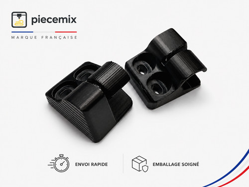 Support axe plage - , arrière