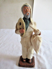 ANCIEN SANTON LE MEUNIER signé YOLANDE