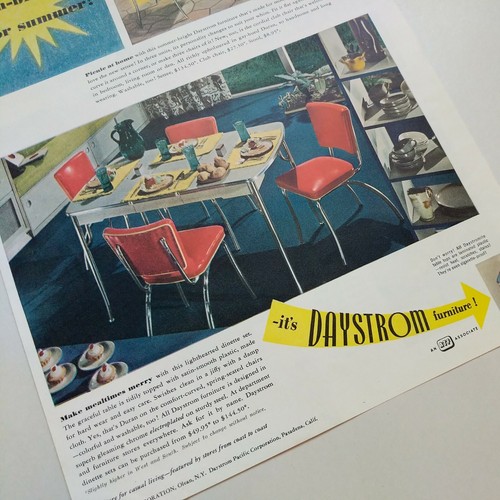 Vintage daystrom dinette set - vintage,