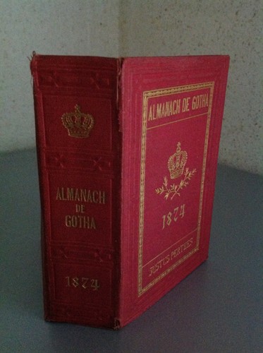 Almanach gotha 1874 - gotha ,