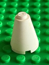 LEGO VINTAGE White Cone ref 3942a /Set 6970 6929 483 462 6950 920 6881 897