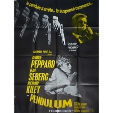 PENDULUM Original Movie Poster  - 47x63 in. - 1969 - George Schaefer, George Pep