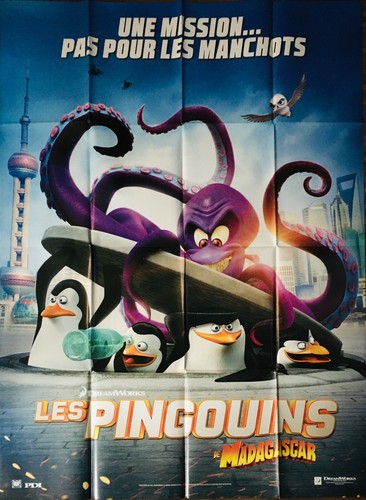 Affiche cinéma les pingouins - les,