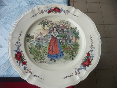 Sarreguemines obernai plat - sarreguemines, obernai,