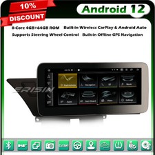10.25" 8-Core Android 13 GPS Autoradio for Audi A4/A5/B8/S4/S5 CarPlay DAB+ 64GO