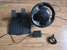 Volant + pedalier Microsoft sidewinder precision racing wheel (port USB)