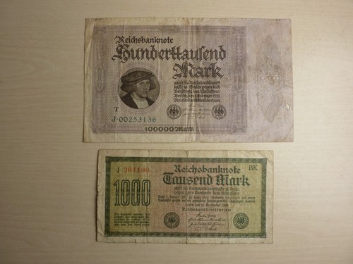 Lot billets allemagne - 2,