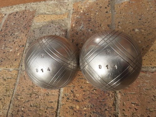 Paires boules anciennes jb - de,