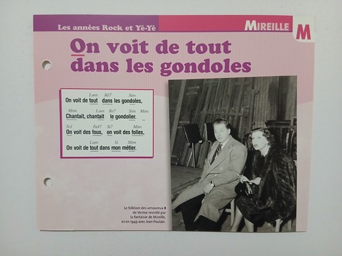 Carte fiche mireille on - carte,