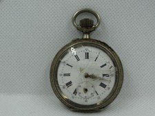 MONTRE GOUSSET EN ARGENT  VINTAGE STERLING  SILVER 800 POCKET WATCH  FOR PART