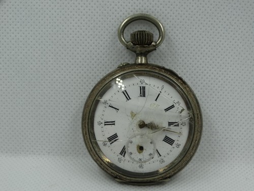 Montre gousset argent - montre,