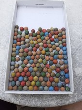 Vintage lot de 181 billes en