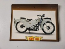 Velocette Le Mk2 1952 carte fiche Motos Passion Édition Atlas