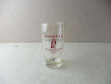 Ancien verre à bière, Moritz, Brasserie du Romain, Pfaffenhoffen, Alsace