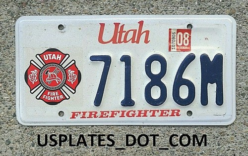 Véritable utah état plaque - véritable,