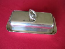 Beurrier métal argenté  "vertigo" par Christofle- Designer : Andrée Putman