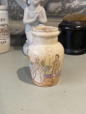 Pot à Moutarde Faïence KG Lunéville Collection "Le mariage"