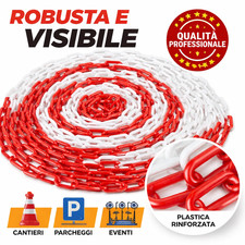 Chaîne Plastique Rouge Et
