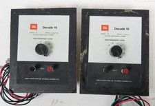 Pair JBL Decade 16 Crossovers