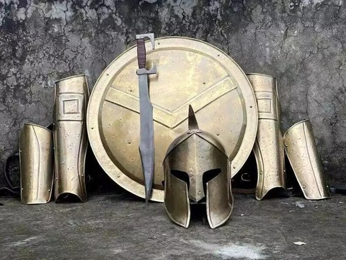Casque costume guerrier - de, de