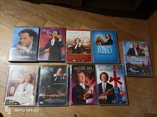 Lot dvd andré - de, 9