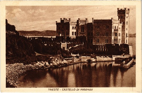 Cpa trieste castello - cpa,