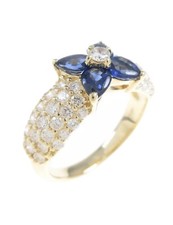 EXCEPTIONNELLE BAGUE SAPHIR