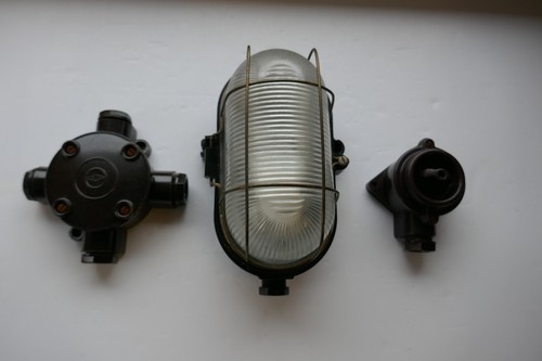 Lampe bakelite avec - lampe, en