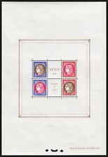 Bloc-Feuillet n°3, Paris PEXIP 1937 neuf ** sans charnière, signé SCHELLER - TB